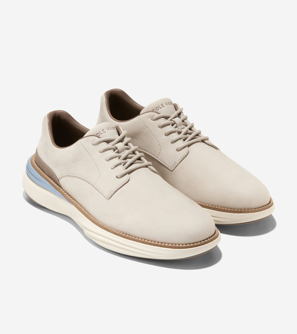 Men's ØriginalGrand Horizon Plain Toe Oxfords-Pumice Stone-Blue Blizzard