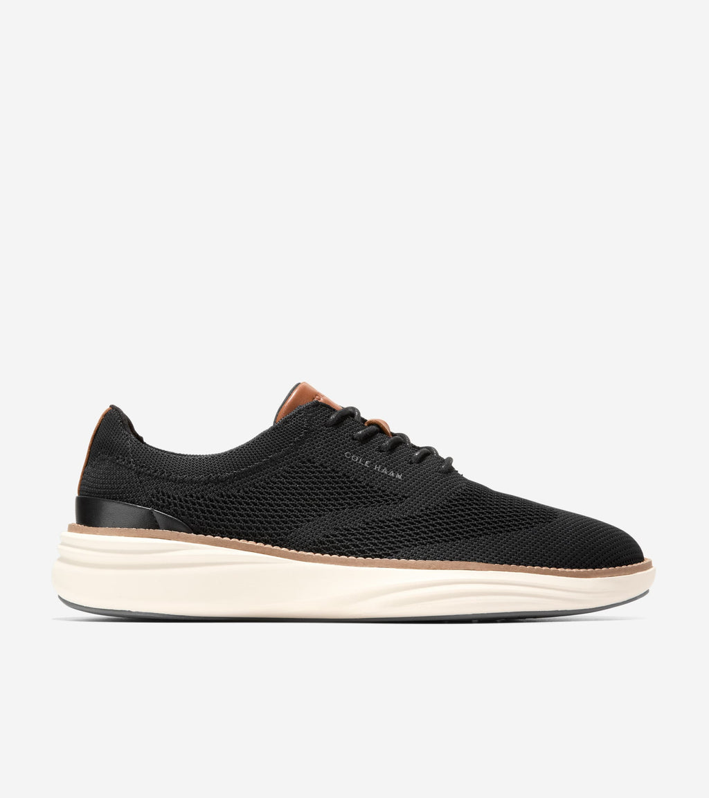 Men's ØriginalGrand Horizon Stitchlite™ Wingtip Oxfords-Black-British Tan-Ivory