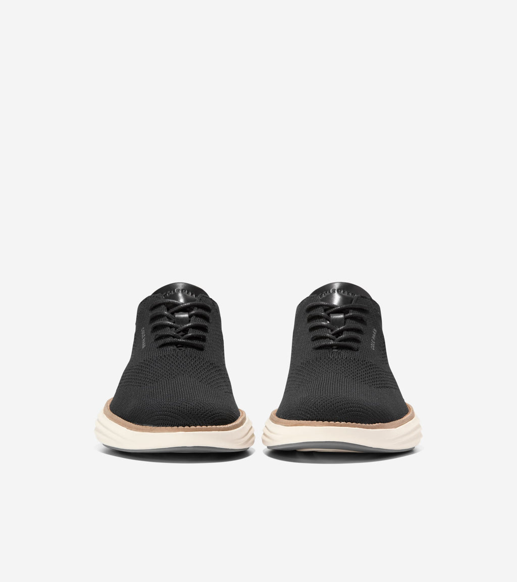 Men's ØriginalGrand Horizon Stitchlite™ Wingtip Oxfords-Black