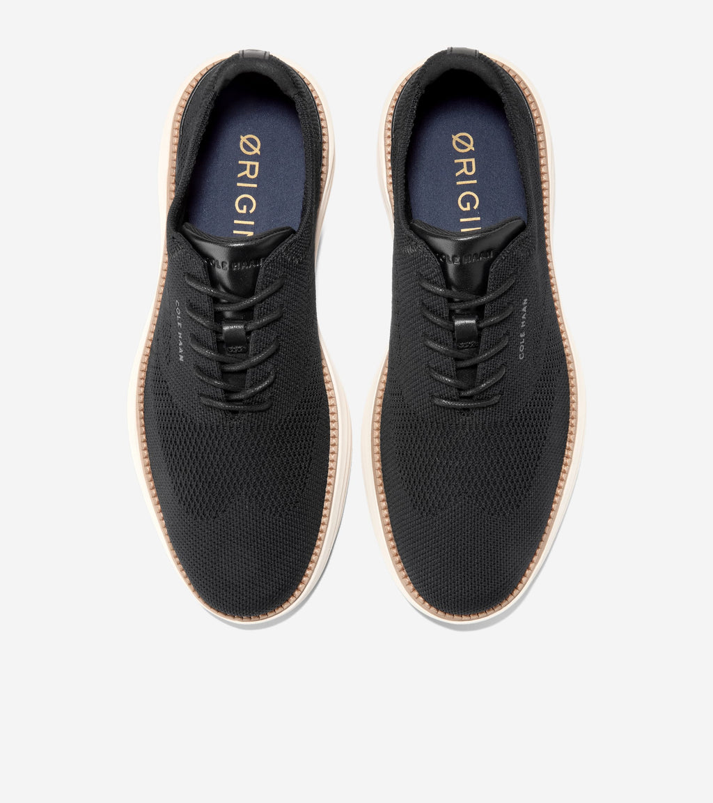 Men's ØriginalGrand Horizon Stitchlite™ Wingtip Oxfords-Black