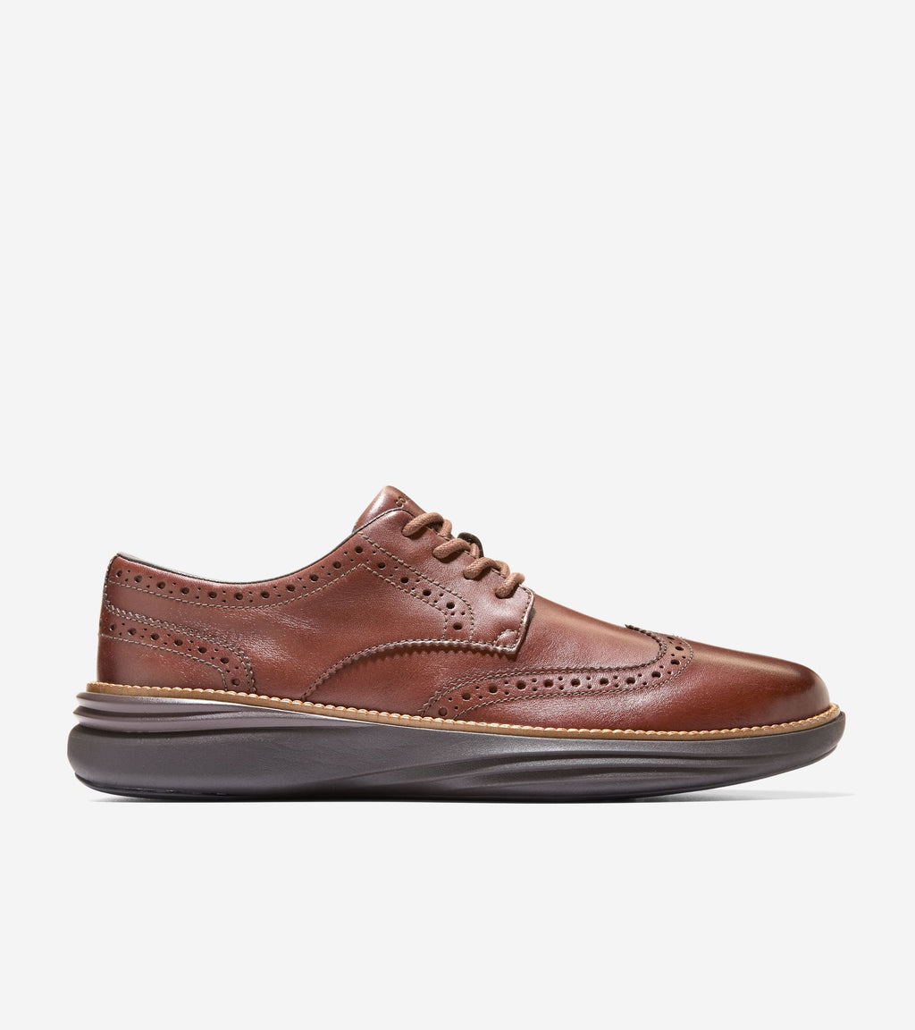 Men's ØriginalGrand Horizon Wingtip Oxfords-Woodbury-Dark Natural-Java