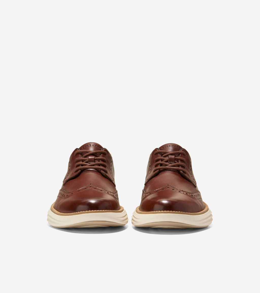 Men's ØriginalGrand Horizon Wingtip Oxfords-Woodbury-Natural-Ivory