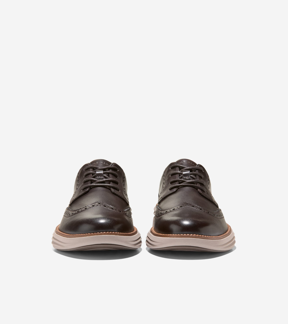 Men's ØriginalGrand Horizon Wingtip Oxfords-Dark Chocolate-Dark Natural