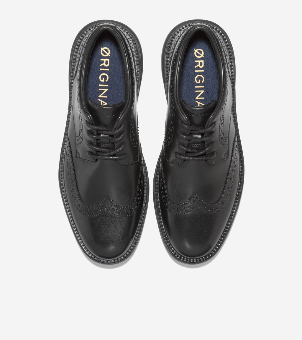 Men's ØriginalGrand Horizon Wingtip Oxfords-Black