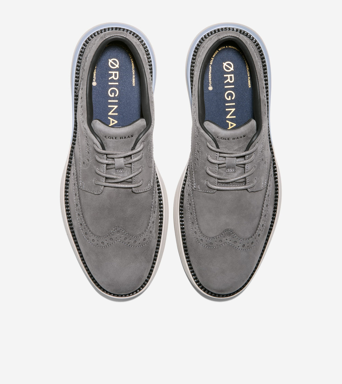 Men's ØriginalGrand Horizon Wingtip Oxfords-Castlerock-Black-Dove