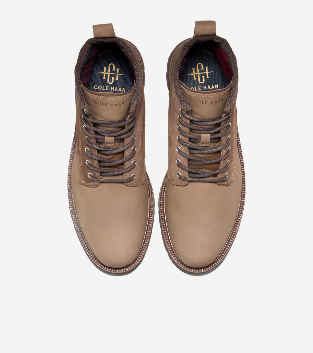 Men's American Classics Waterproof Plain Toe Boot-Irish Coffee-Truffle-Java