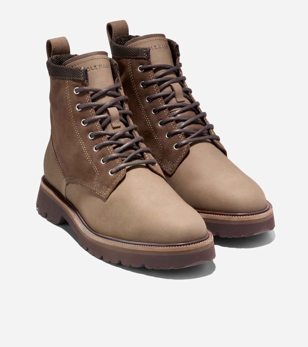 Men's American Classics Waterproof Plain Toe Boot-Irish Coffee-Truffle-Java
