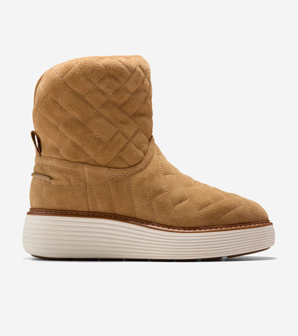 Women's ØriginalGrand Max Platform Pullon Booties-Golden Honey-Ivory