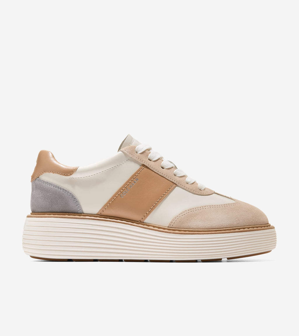 Women's ØriginalGrand Max Platform Sneakers-Ivory-Sesame-Frost Gray