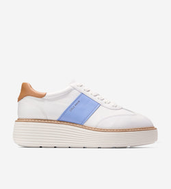 Women's ØriginalGrand Max Platform Sneakers-White-Hydrangea-Biscuit