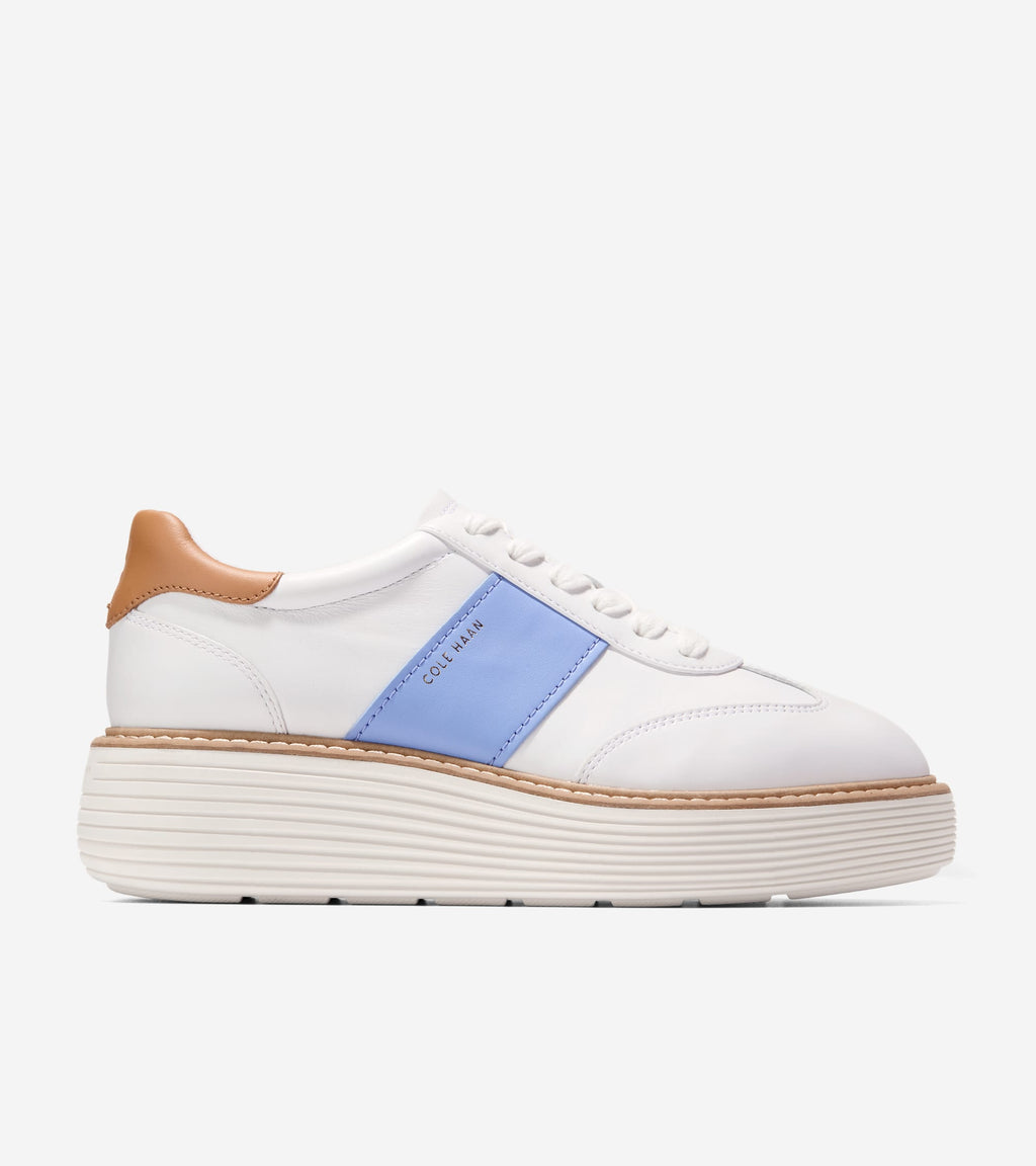 Women's ØriginalGrand Max Platform Sneakers-White-Hydrangea-Biscuit