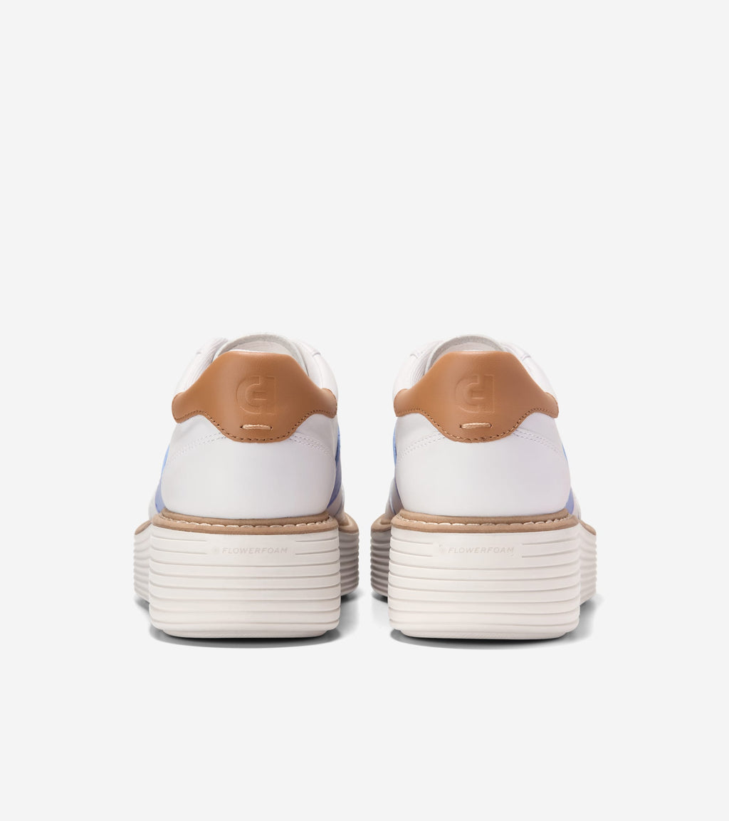Women's ØriginalGrand Max Platform Sneakers-White-Hydrangea-Biscuit