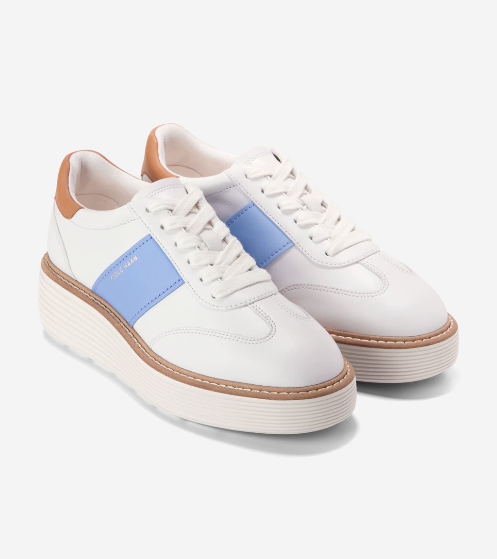 Women's ØriginalGrand Max Platform Sneakers-White-Hydrangea-Biscuit
