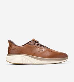 Men's ØriginalGrand Neoarc Quick-On Wingtip Oxfords-British Tan-Irish Coffee-Ivory