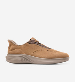Men's ØriginalGrand Neoarc Quick-On Wingtip Oxfords-Toasted Coconut-Irish Coffee