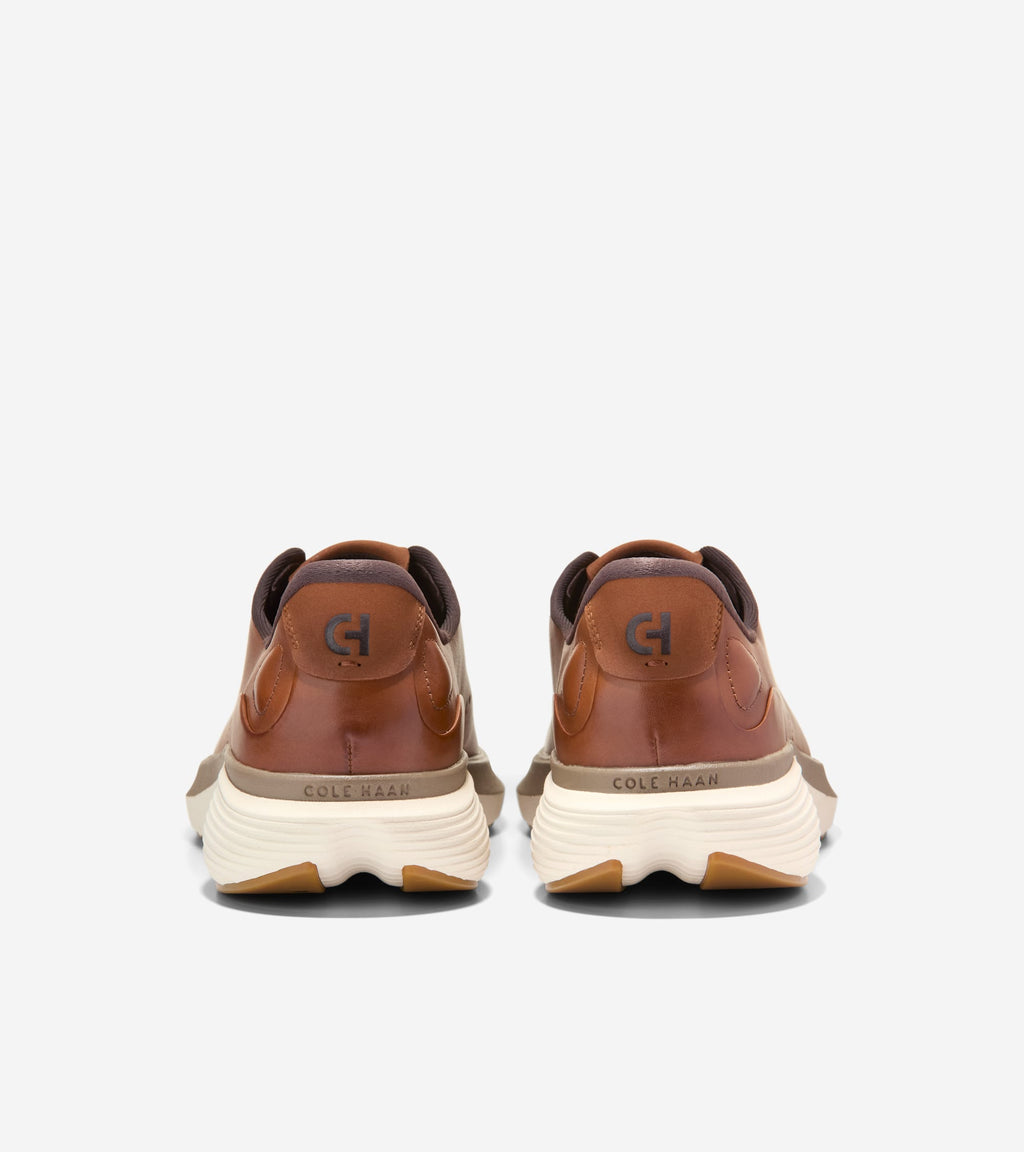 Men's ØriginalGrand Neoarc Quick-On Wingtip Oxfords-British Tan-Irish Coffee-Ivory