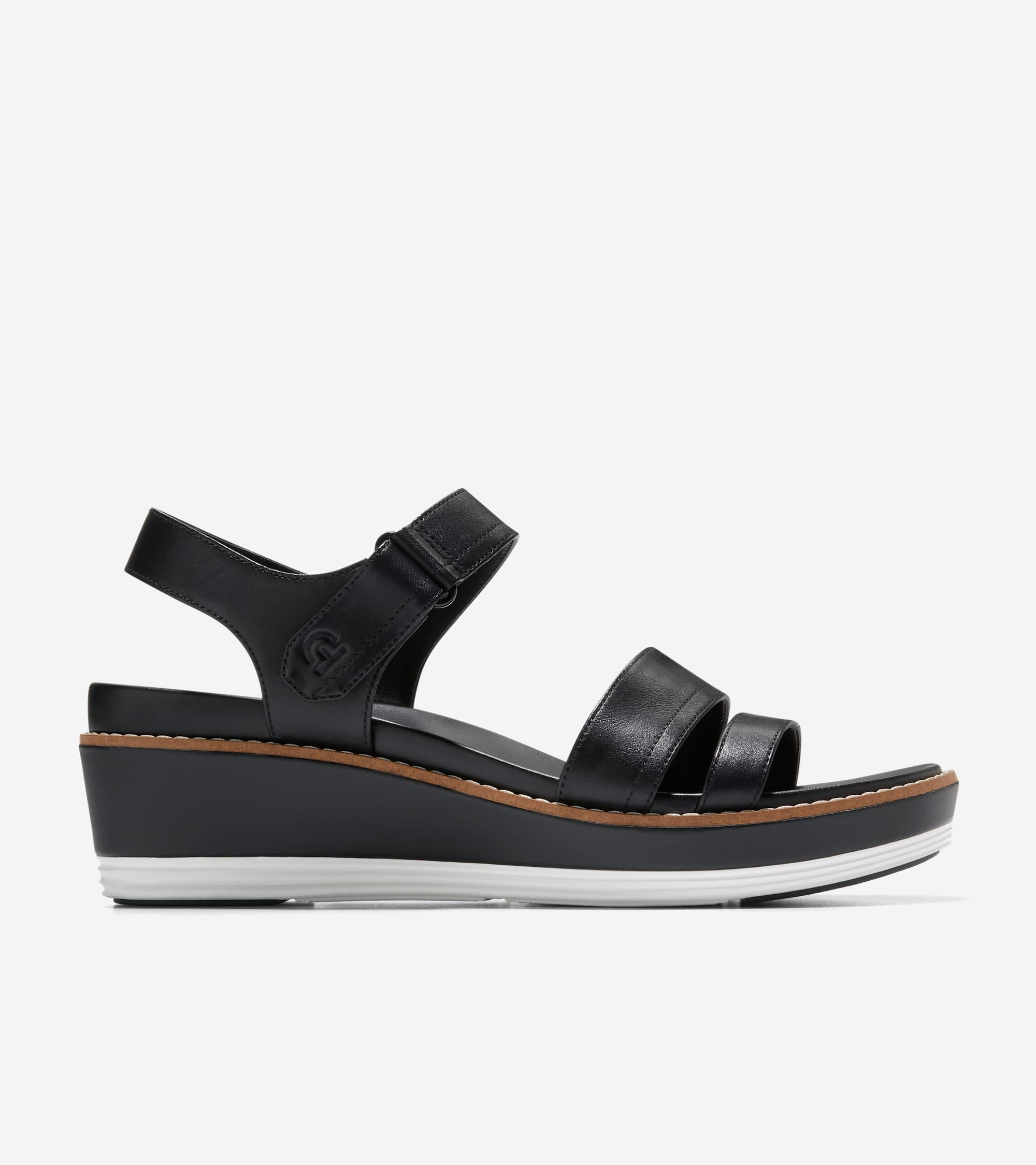 Women's ØriginalGrand Peyton Flatform Sandals in Black | Cole Haan