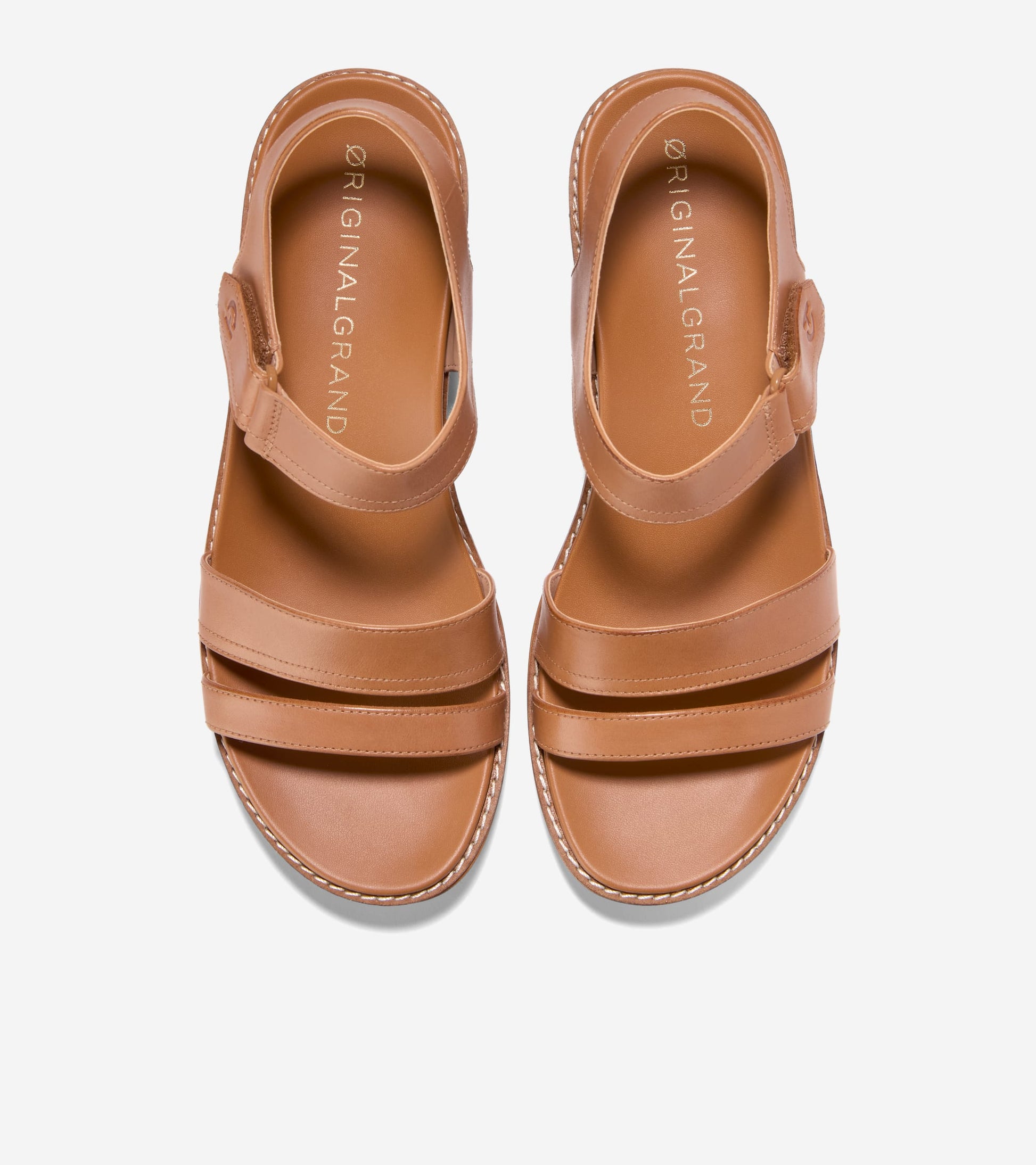 Women's ØriginalGrand Peyton Flatform Sandals-Pecan Brown