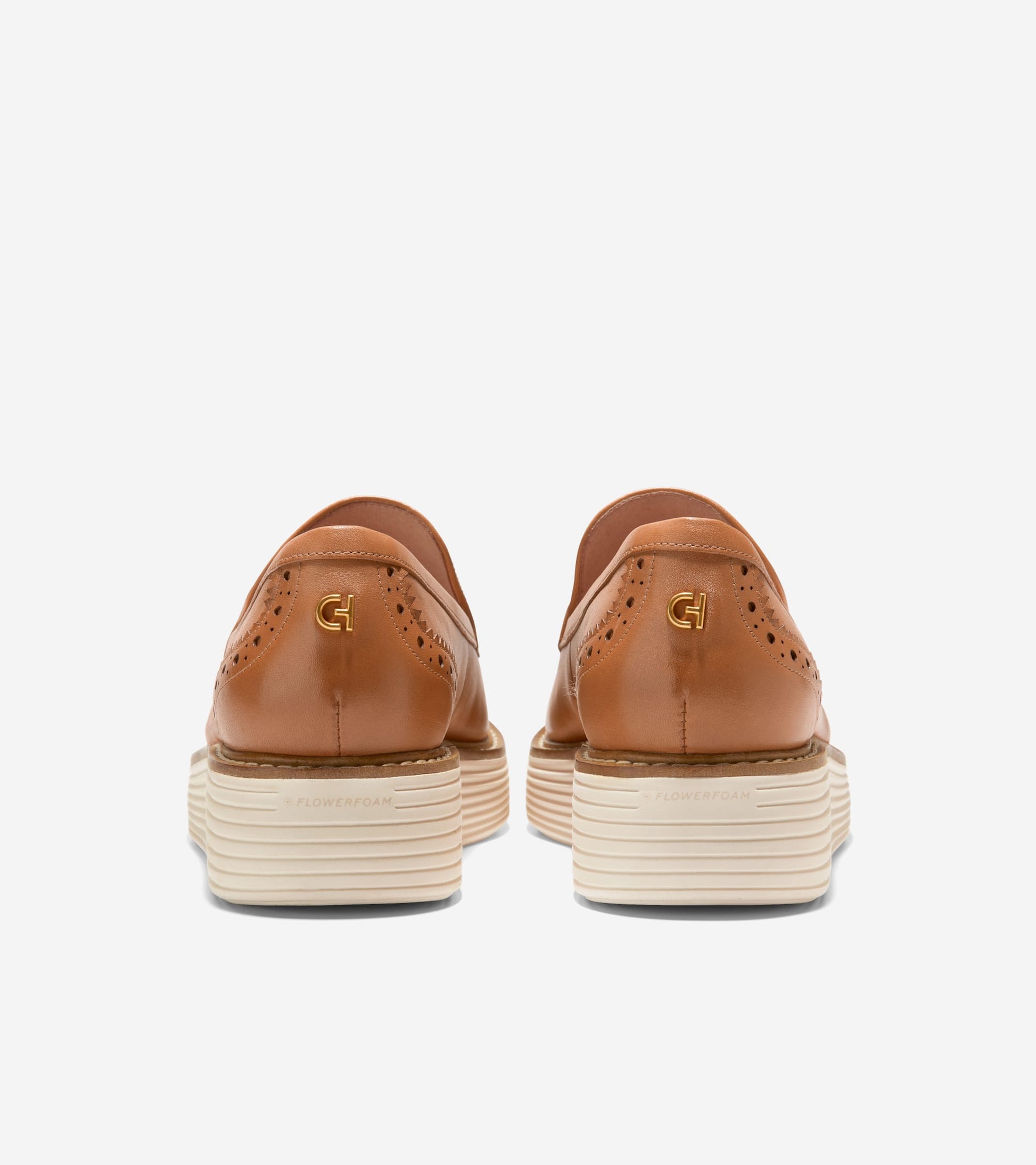 Women's ØriginalGrand Platform Venetian Loafers-Pecan-Ivory