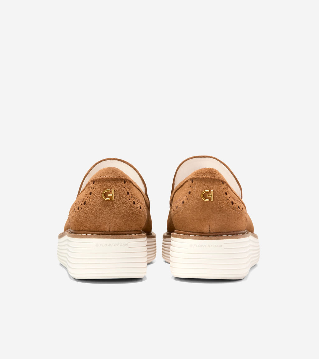 Women's ØriginalGrand Platform Venetian Loafers-Tobacco