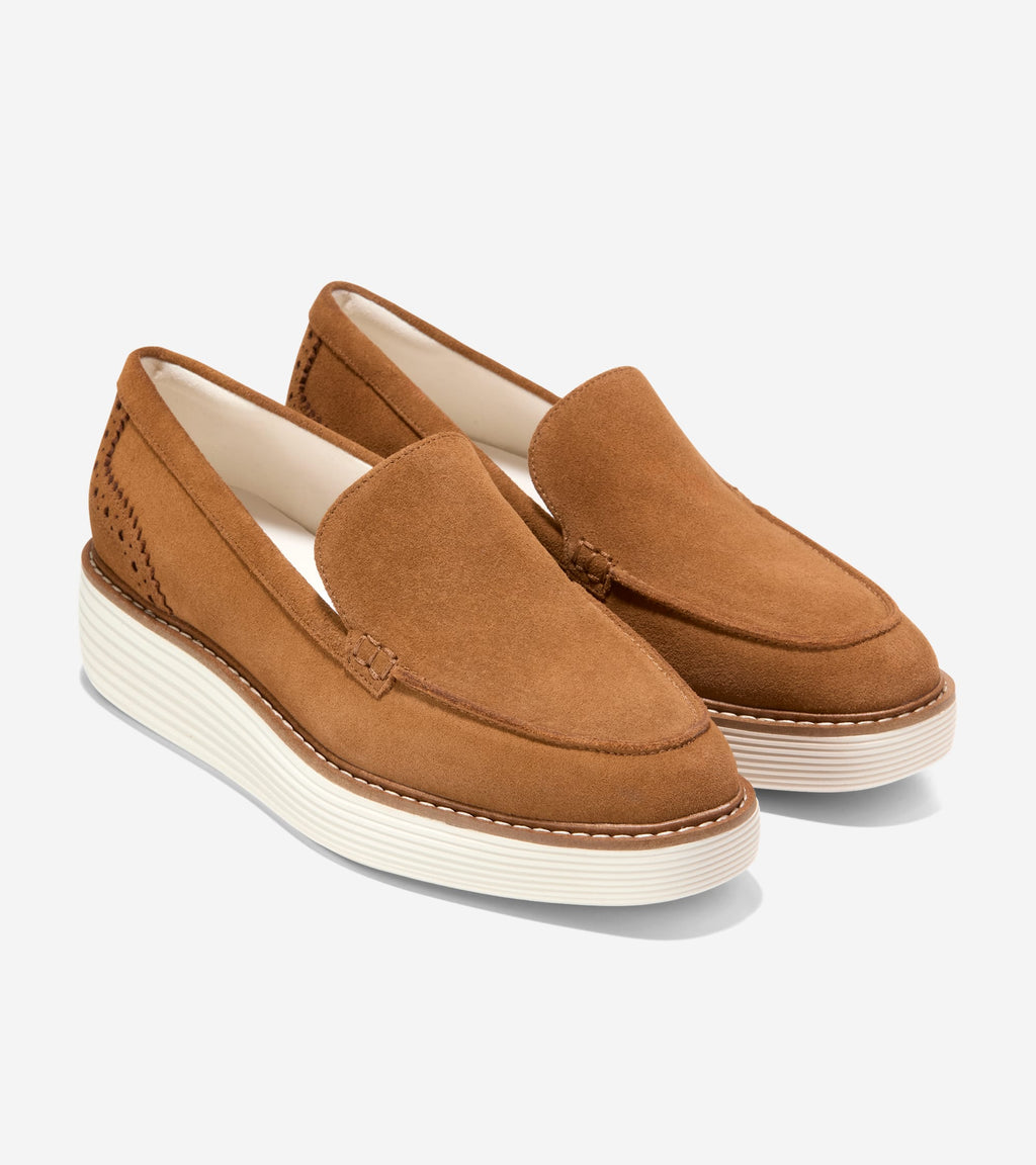 Women's ØriginalGrand Platform Venetian Loafers-Tobacco