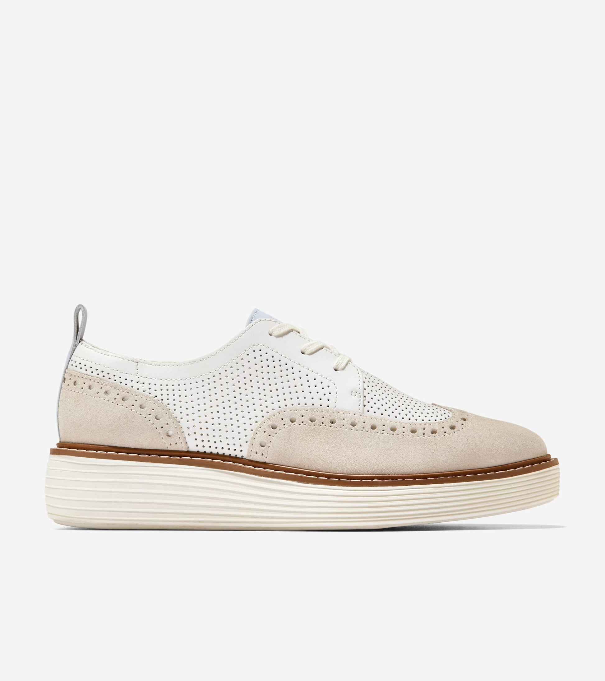 Women's ØriginalGrand Platform Wingtip Oxfords-Powder-Ballad Blue