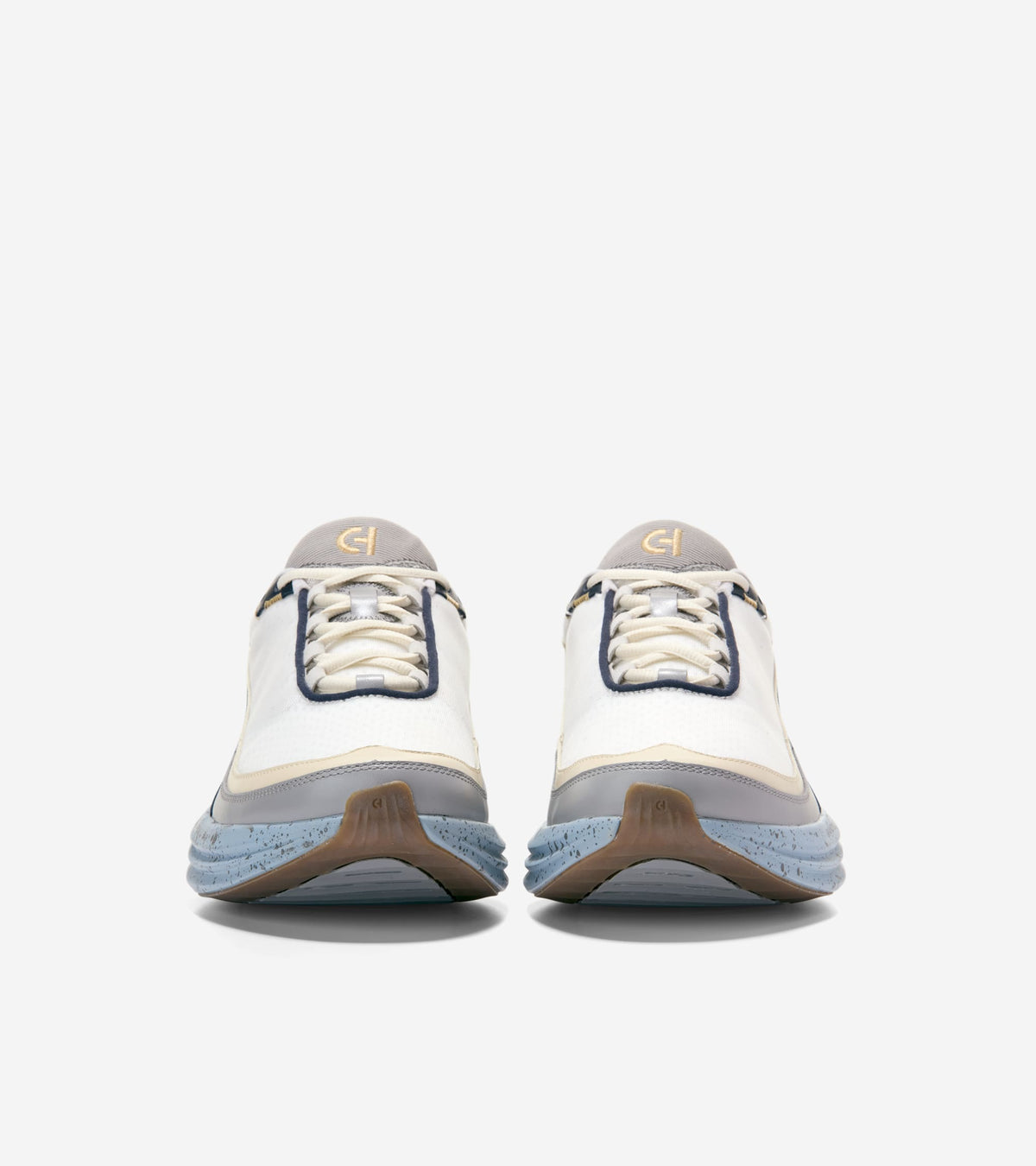 Men's ØriginalGrand Quadstar 2.0 Running Sneakers-White-Ultimate Gray-Blue Fog