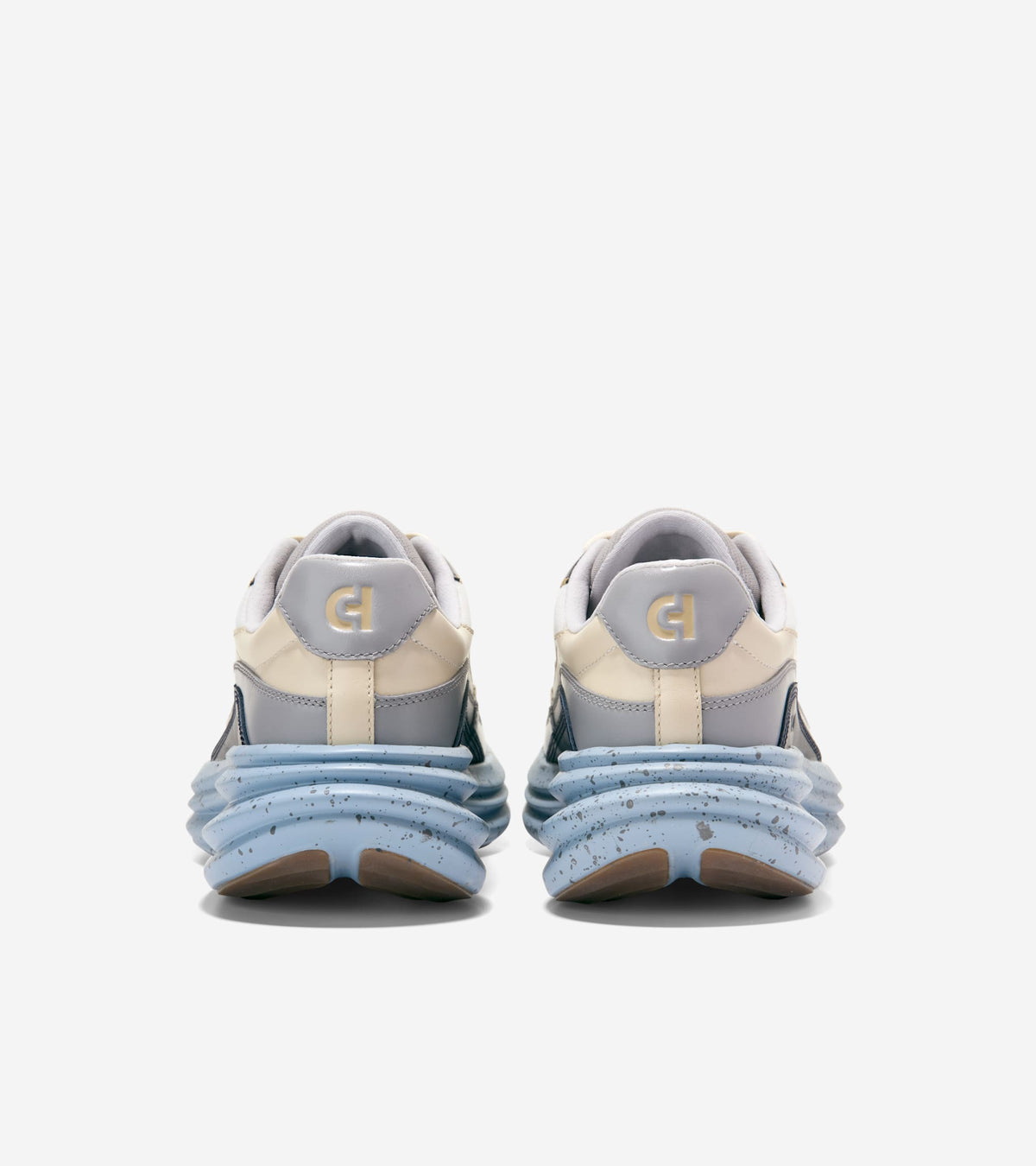 Men's ØriginalGrand Quadstar 2.0 Running Sneakers-White-Ultimate Gray-Blue Fog