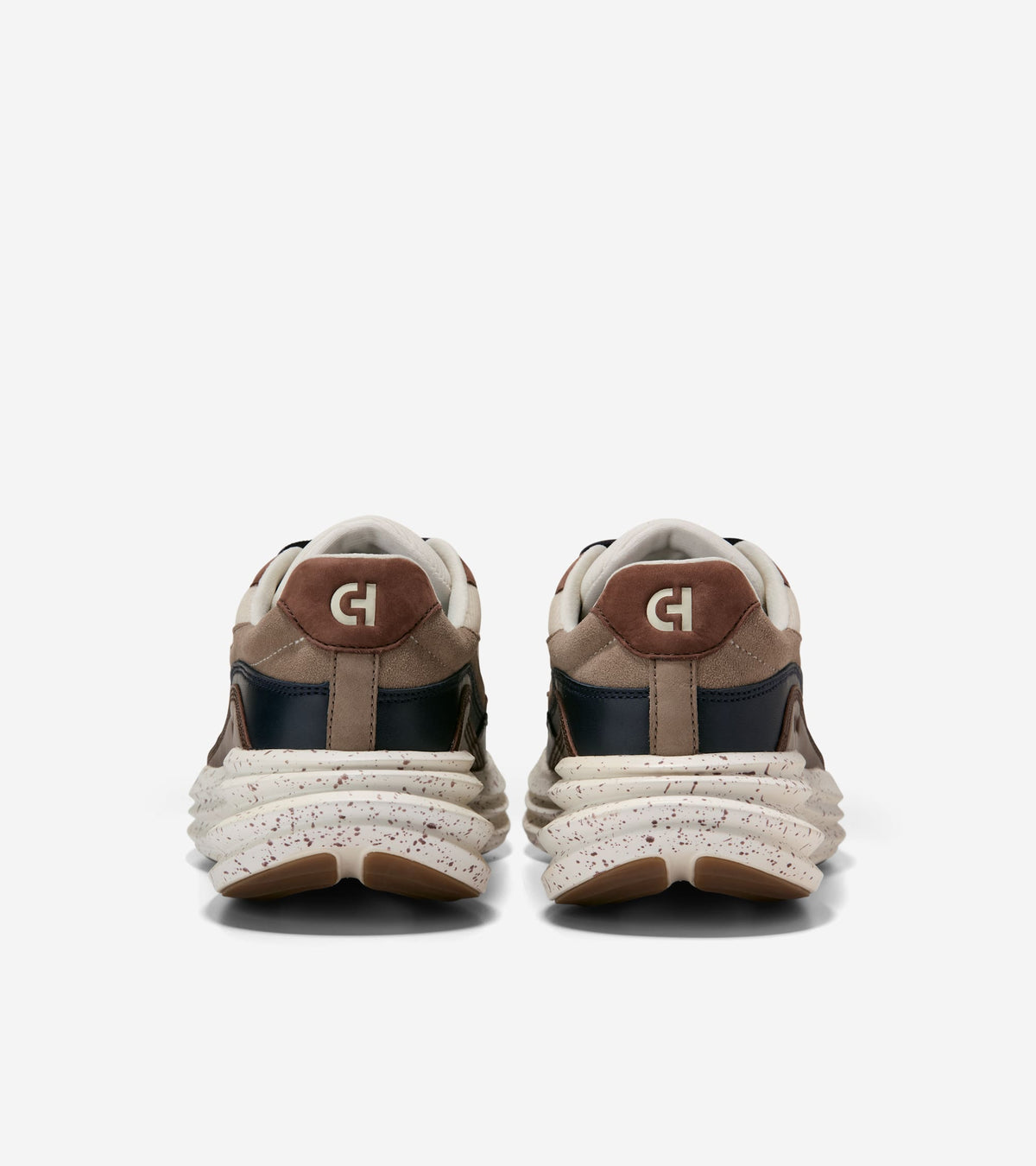 Men's ØriginalGrand Quadstar 2.0 Running Sneakers-Ivory-Navy Blazer-Chestnut