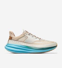 Men's ØriginalGrand Quadstar Running Sneakers-Silver Birch-Light Whiskey