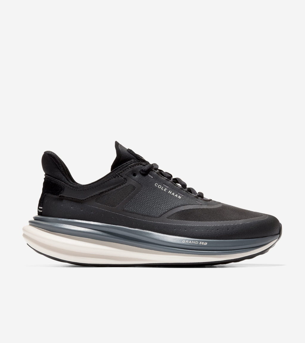 Women's ØriginalGrand Quadstar Running Sneakers-Black-Ivory