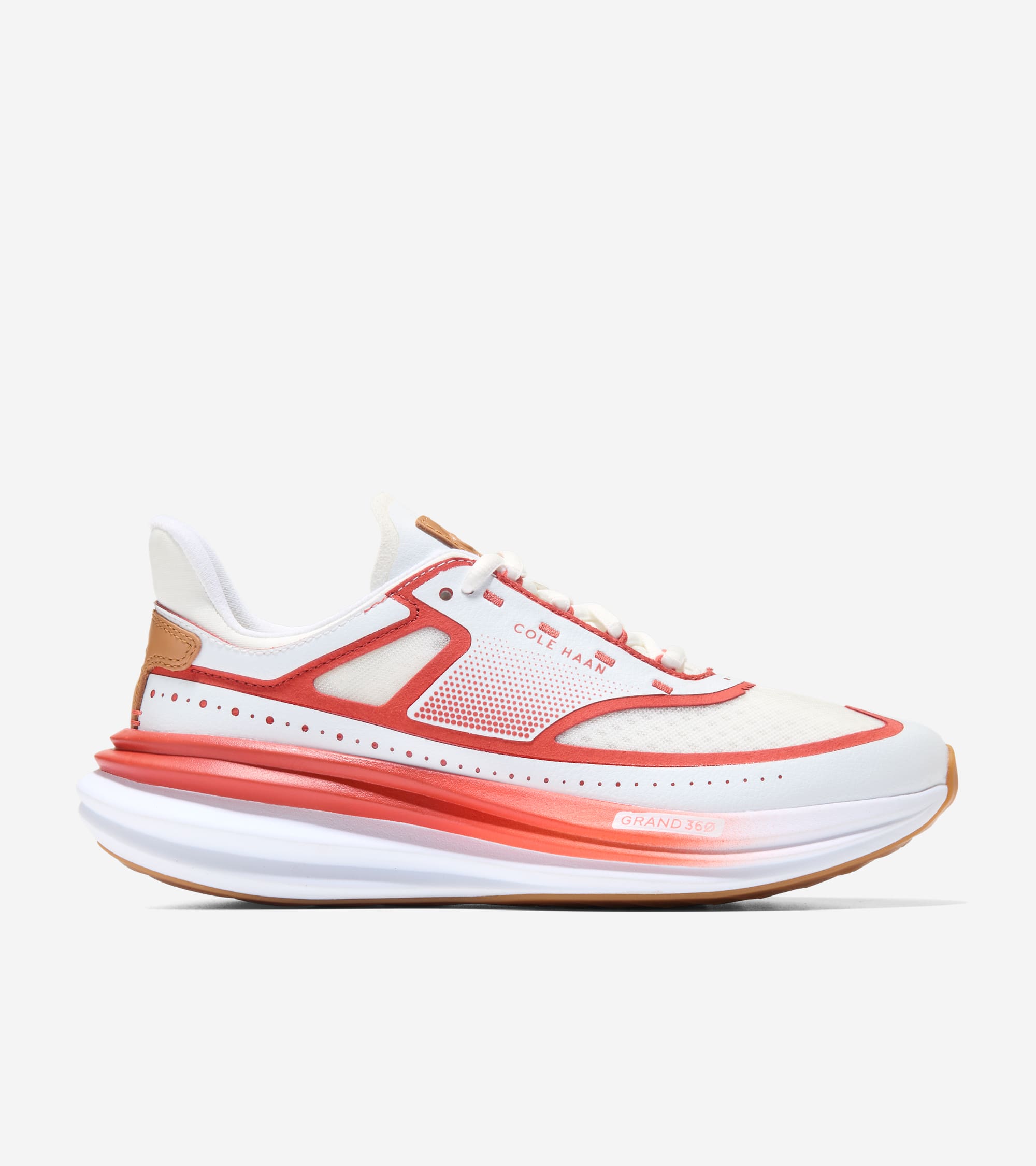 CV03 ③ Women's ØriginalGrand Quadstar Running Sneakers in Red, white