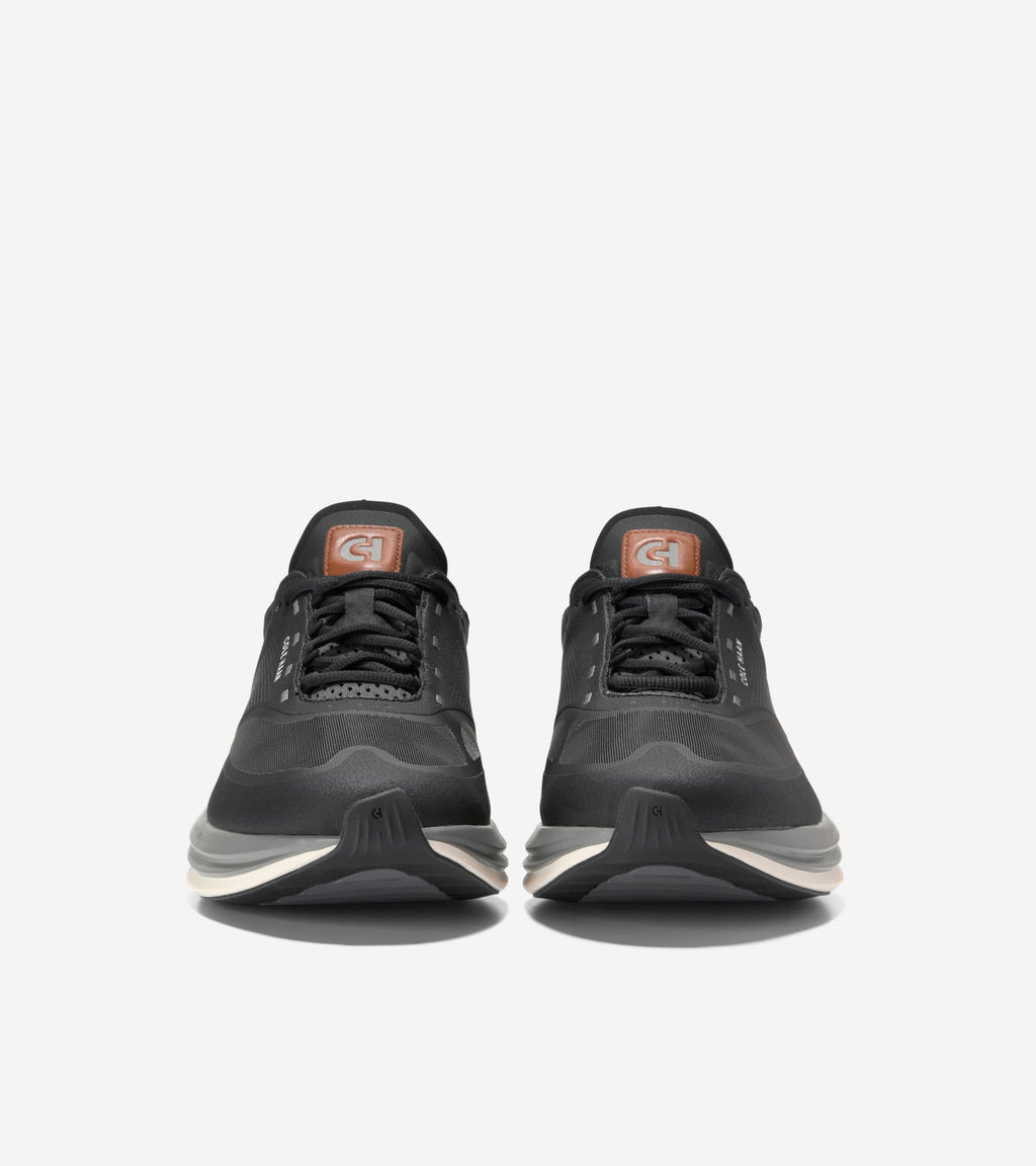 Men's ØriginalGrand Quadstar Running Sneakers-Black-British Tan-Ivory
