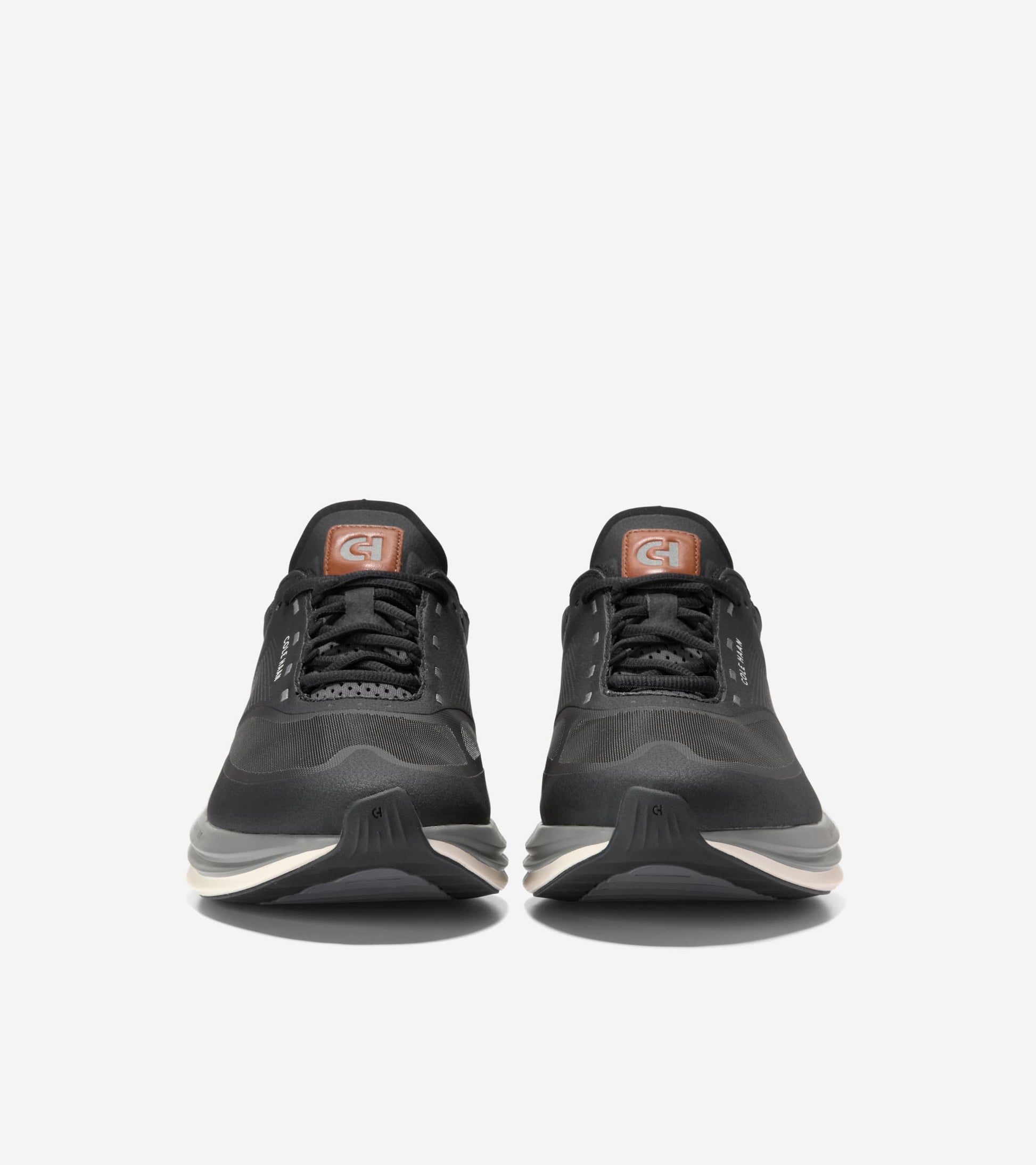 Men's ØriginalGrand Quadstar Running Sneakers-Black-British Tan-Ivory