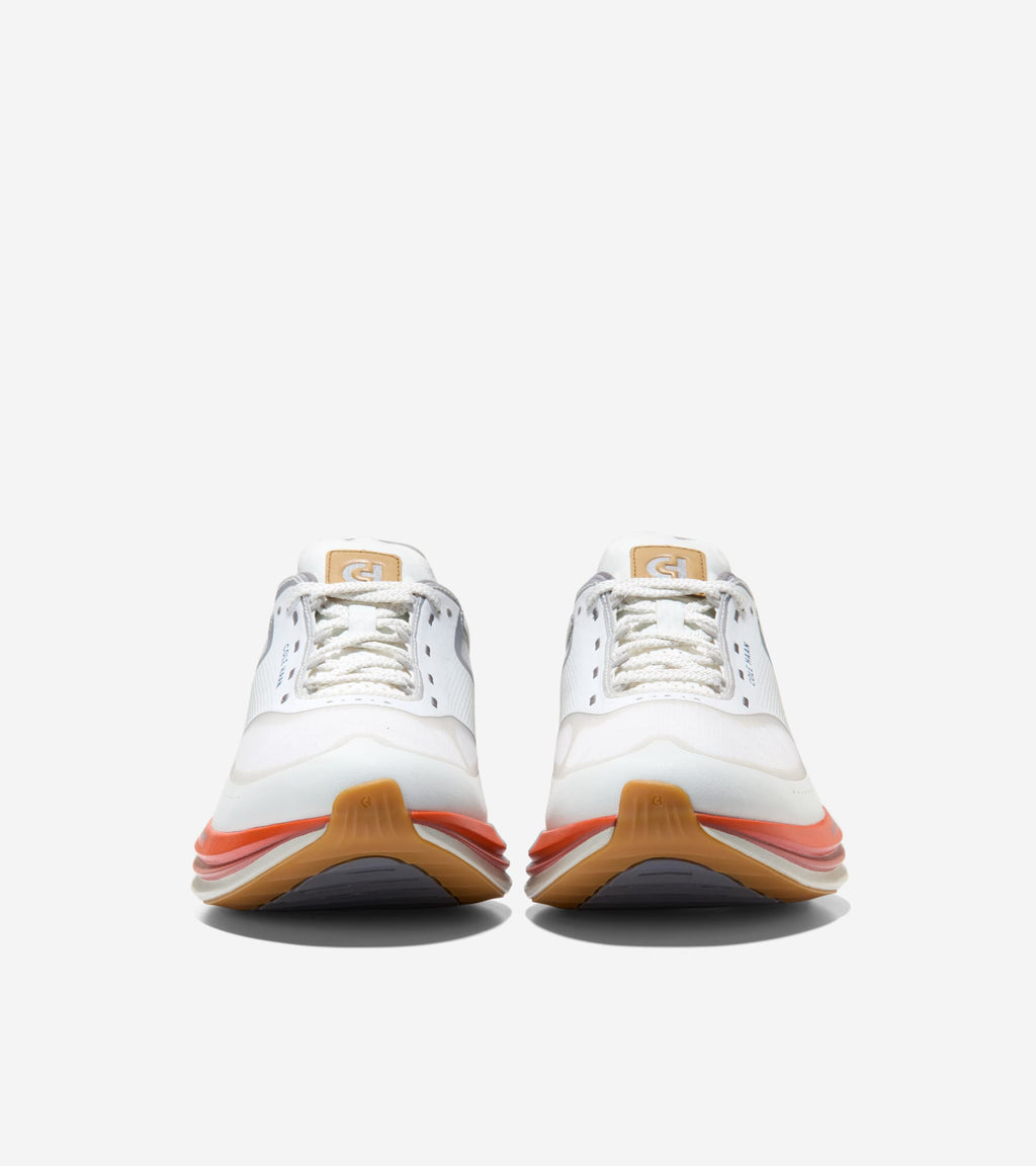 Men's ØriginalGrand Quadstar Running Sneakers-White-Titanium-Silver Birch