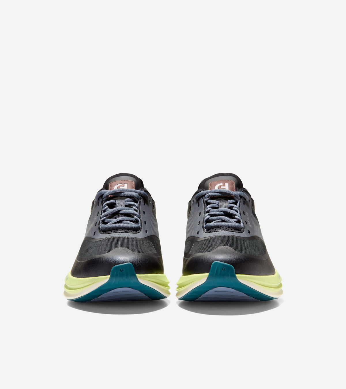 Men's ØriginalGrand Quadstar Running Sneakers-Black-Citron-Ivory