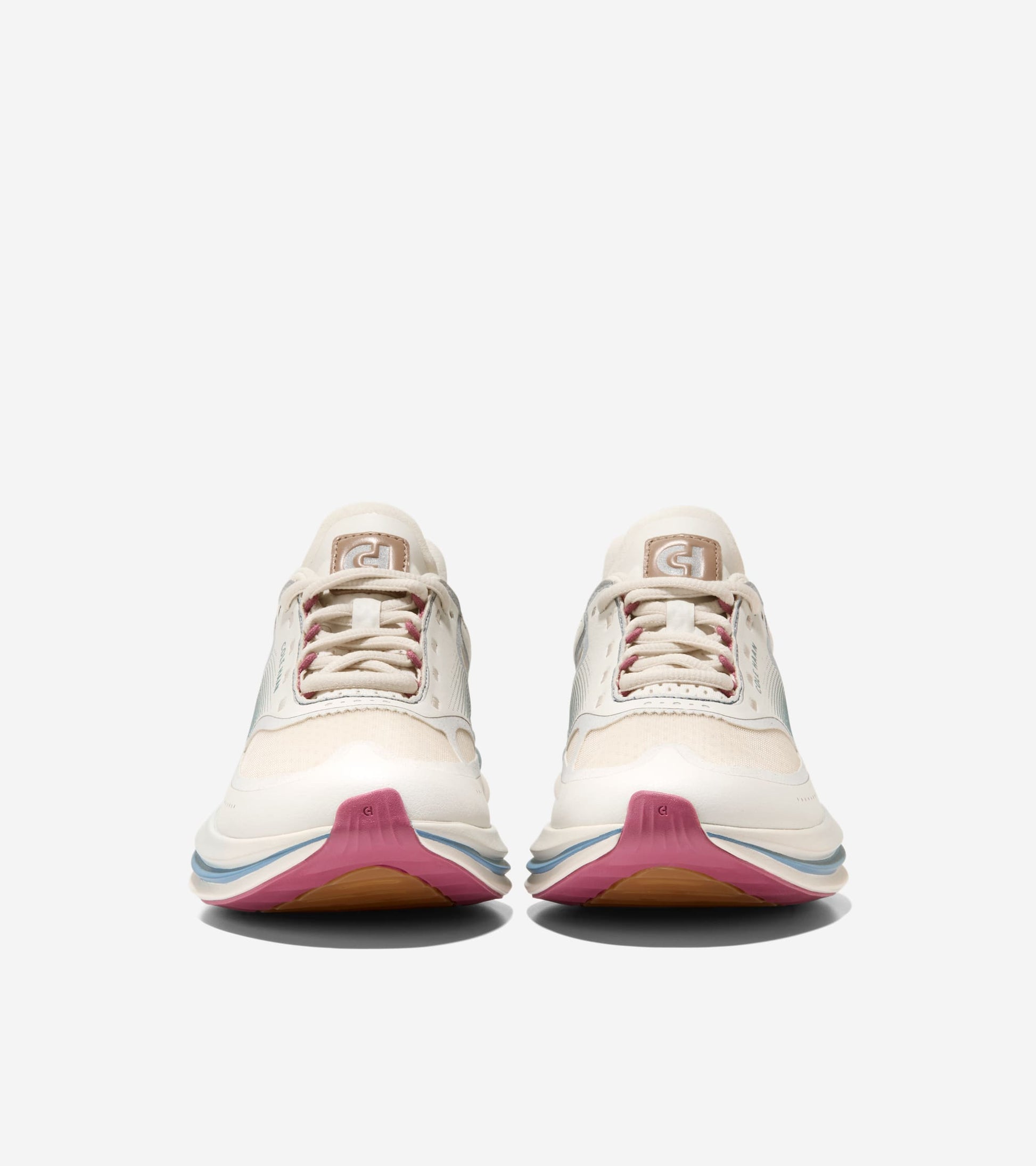 Women's ØriginalGrand Quadstar Running Sneakers-Ivory-Provincial Blue