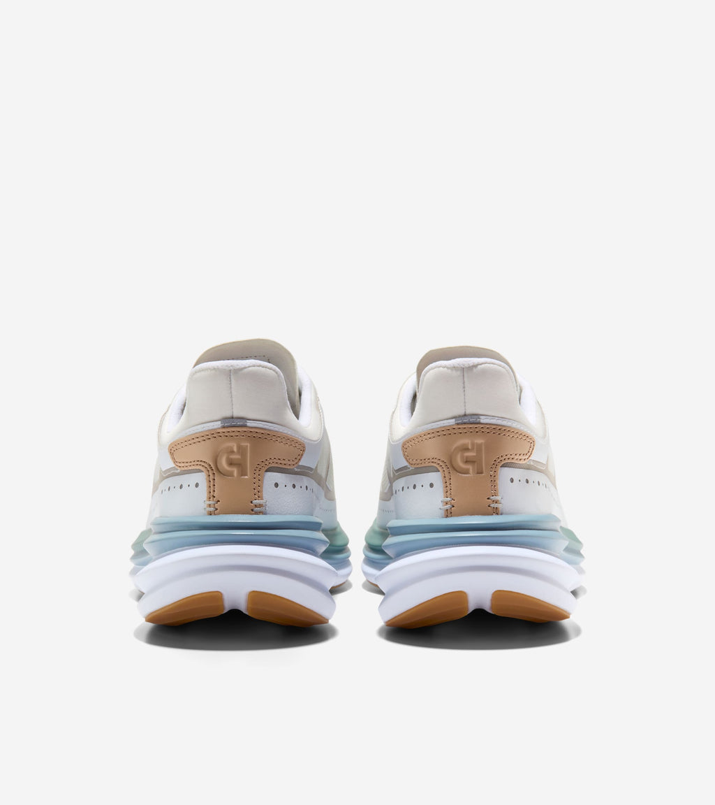 Men's ØriginalGrand Quadstar Running Sneakers-Ivory-Tuscan Sand-White