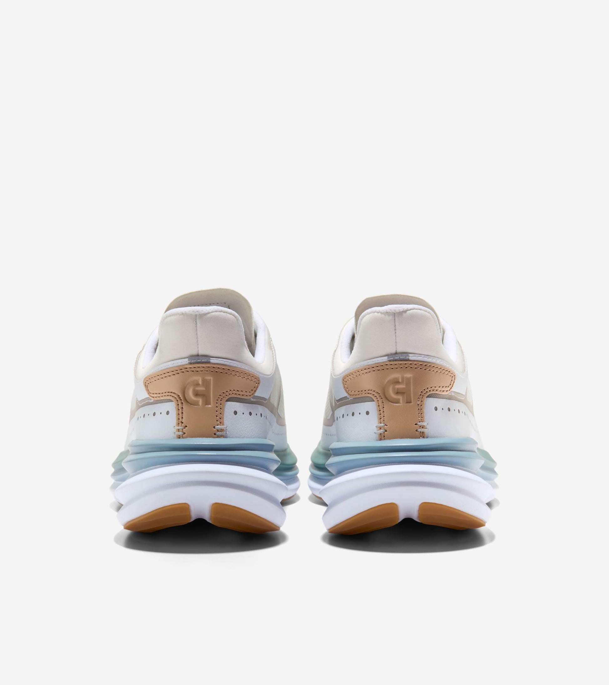 Men's ØriginalGrand Quadstar Running Sneakers-Ivory-Tuscan Sand-White