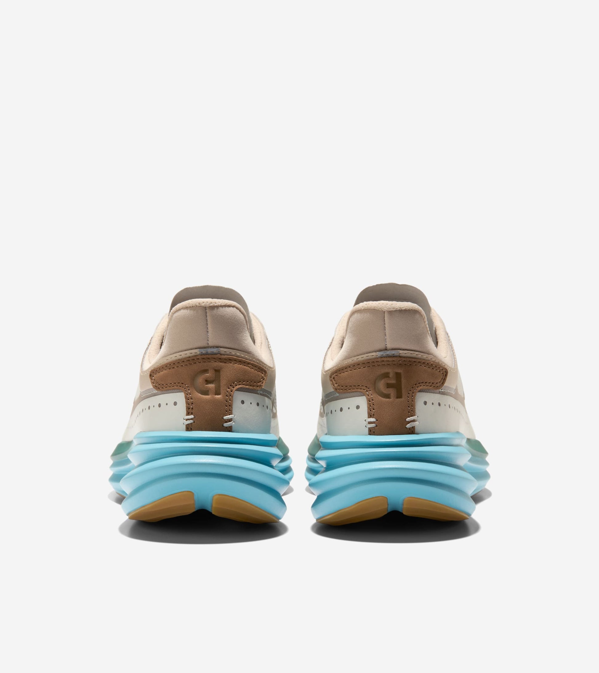 Men's ØriginalGrand Quadstar Running Sneakers-Silver Birch-Light Whiskey