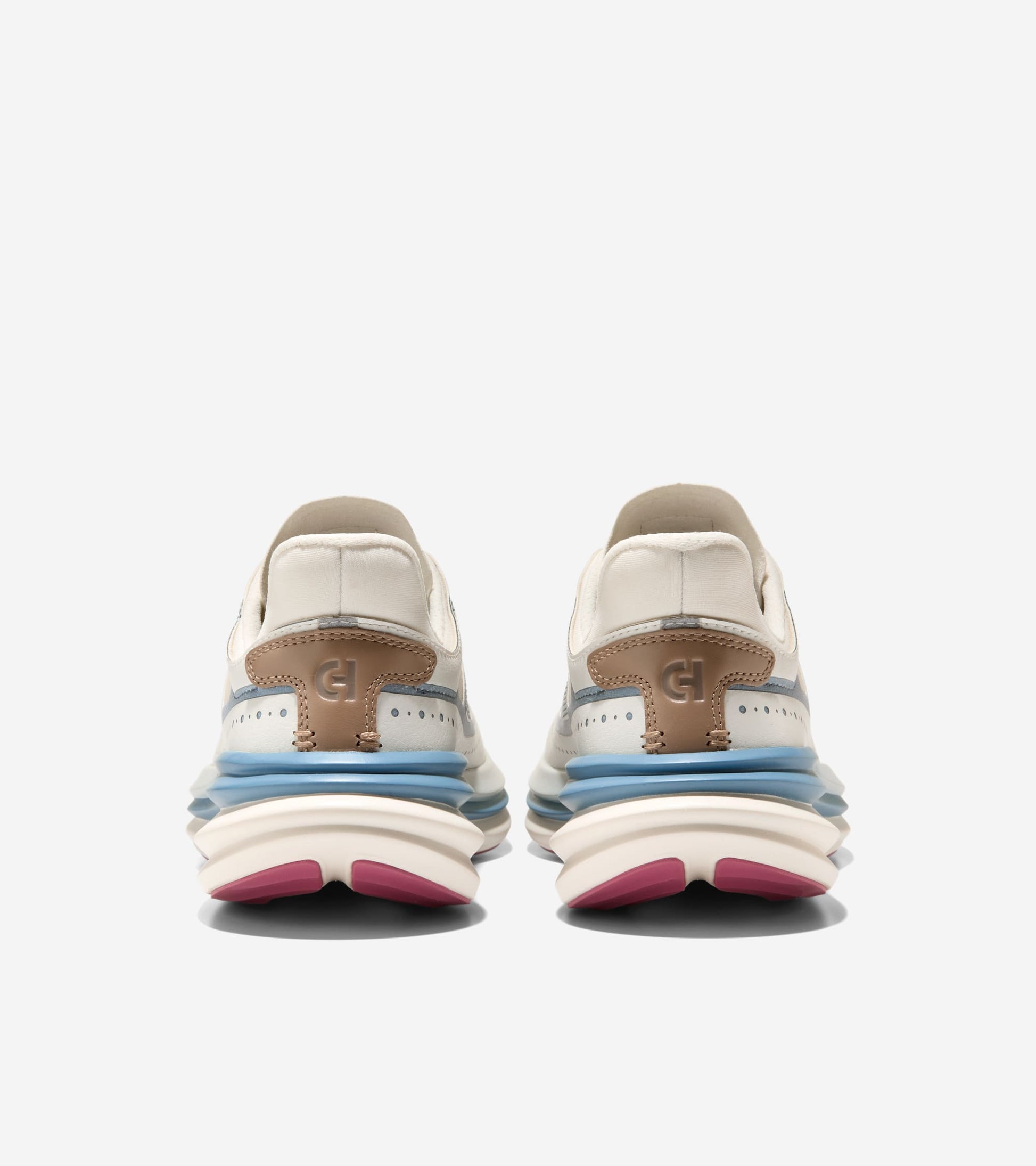 Women's ØriginalGrand Quadstar Running Sneakers-Ivory-Provincial Blue