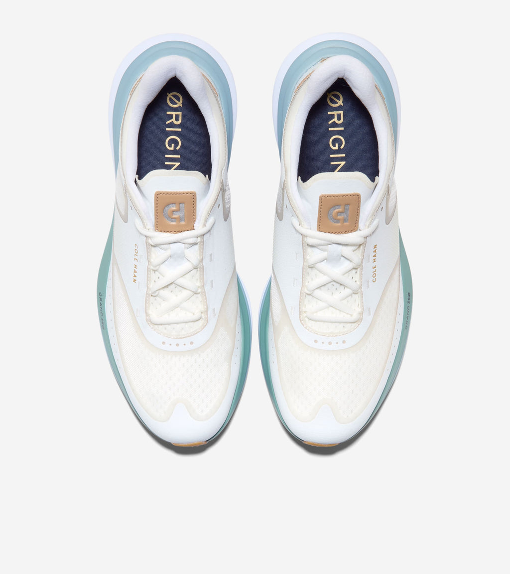 Men's ØriginalGrand Quadstar Running Sneakers-Ivory-Tuscan Sand-White