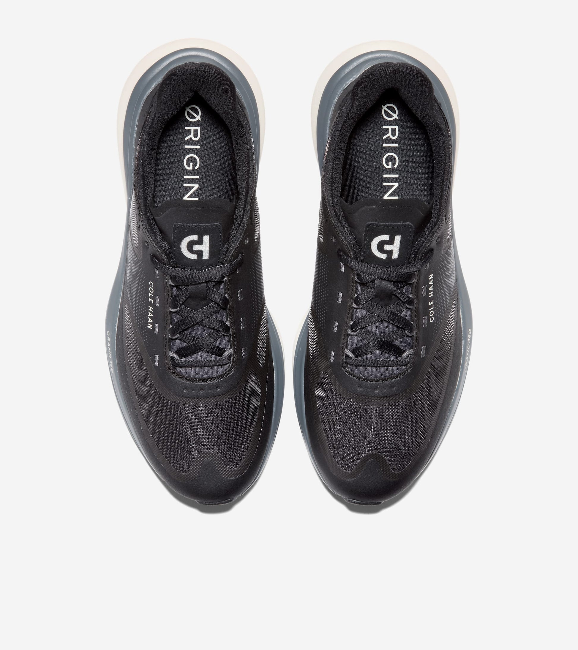 Women's ØriginalGrand Quadstar Running Sneakers-Black-Ivory