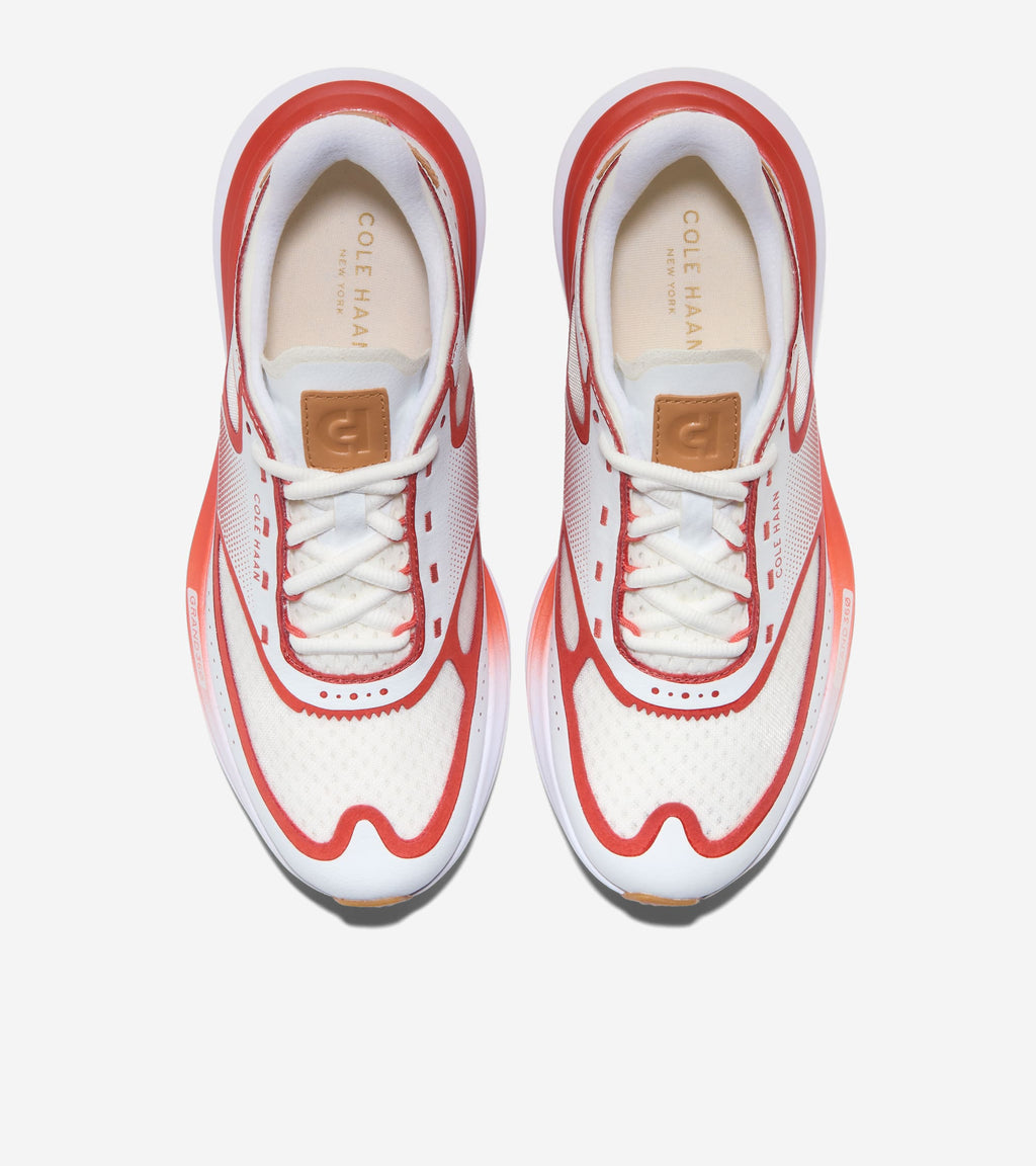 Women's ØriginalGrand Quadstar Running Shoe-White-Summer Fig-Biscuit