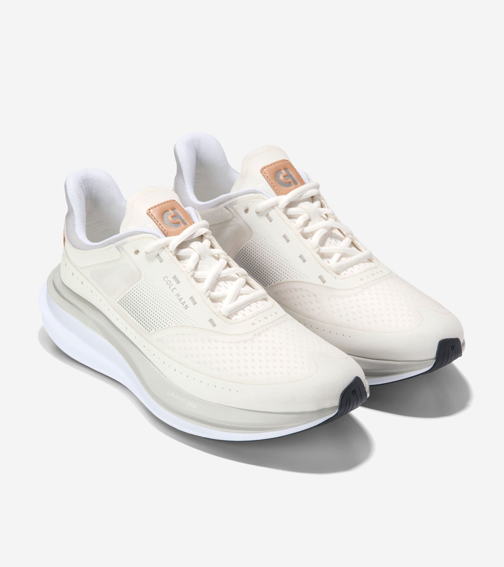 Men's ØriginalGrand Quadstar Running Sneakers-Optic White-Nimbus Cloud