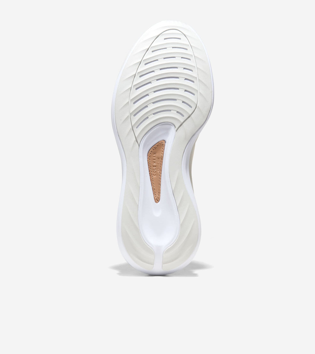 Women's ØriginalGrand Quadstar Running Sneakers-Ivory-Vachetta-Optic White