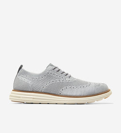 Men's ØriginalGrand Remastered Stitchlite™ Oxfords-Oyster Mushroom-Ultimate Gray