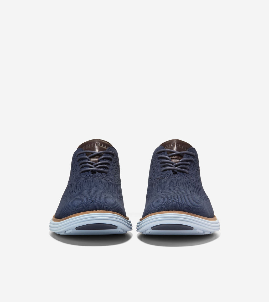 Men's ØriginalGrand Remastered Stitchlite™ Oxfords-Navy Blazer-Dark Natural