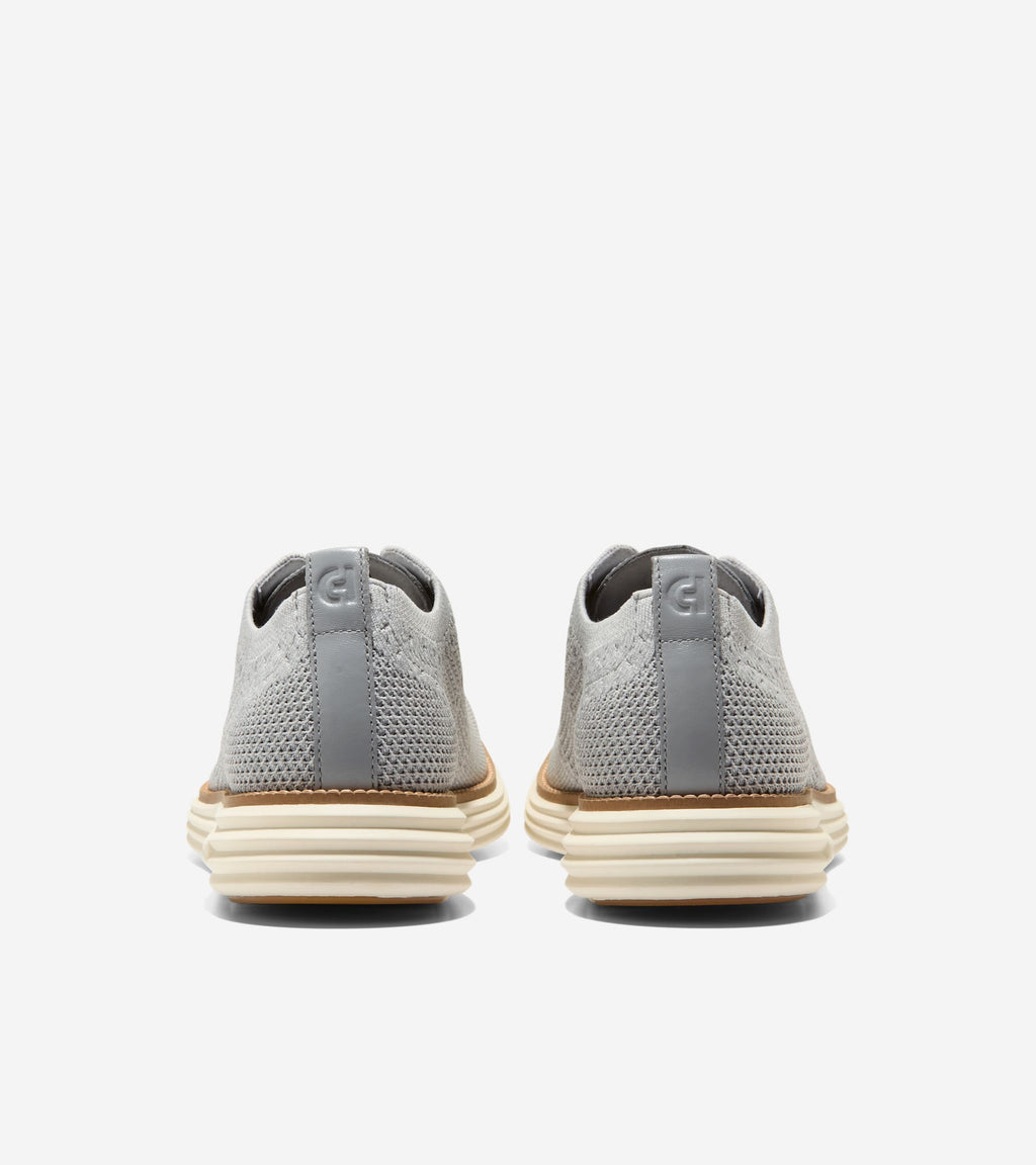 Men's ØriginalGrand Remastered Stitchlite™ Oxfords-Oyster Mushroom-Ultimate Gray