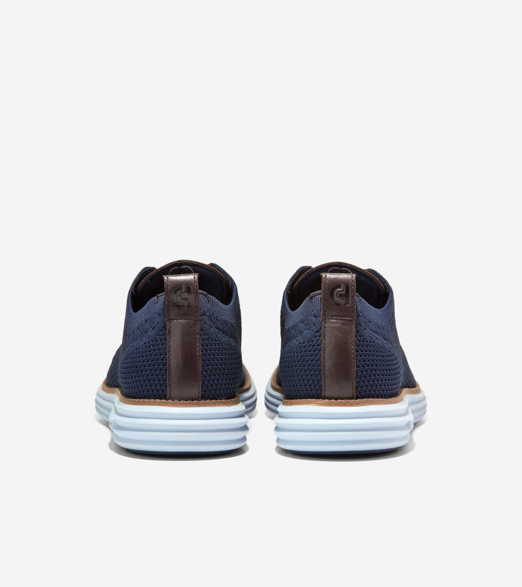 Men's ØriginalGrand Remastered Stitchlite™ Oxfords-Navy Blazer-Dark Natural